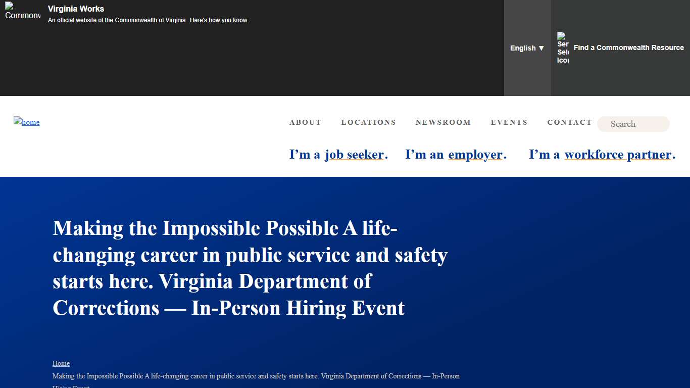 Virginia Works - Virginia's Workforce Development Agency